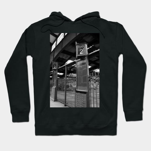 Central Railroad of New Jersey, Jersey City, NJ Hoodie by searchlight